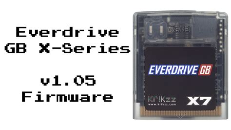 Everdrive gb firmware